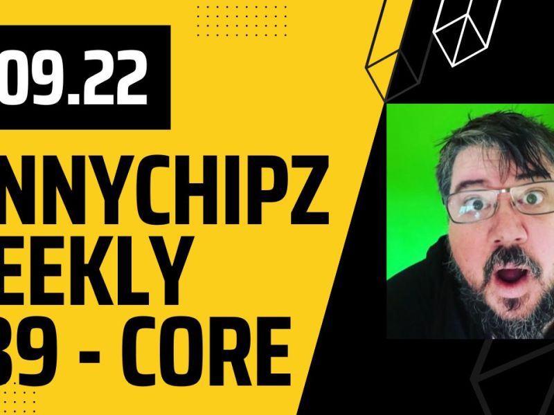 Jonnychipz Weekly # 89 –&nbsp;Core